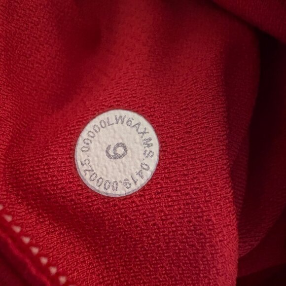 Lululemon Pace Rival Crop 22" Luxtreme Dark Red Mid-Rise Running Leggings 6 - Picture 8 of 12